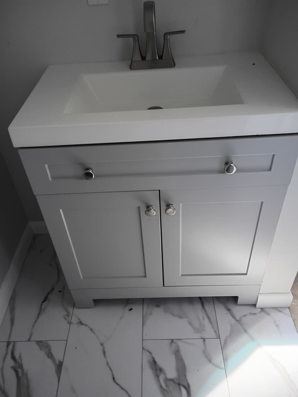 Bathroom Vanity Refacing